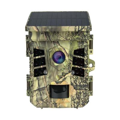 TC-24FS Solar Trail Camera - 4K 32MP, WiFi, 120° Detection Angle Night Vision Motion Activated IP66 Waterproof for Wildlife Monitoring